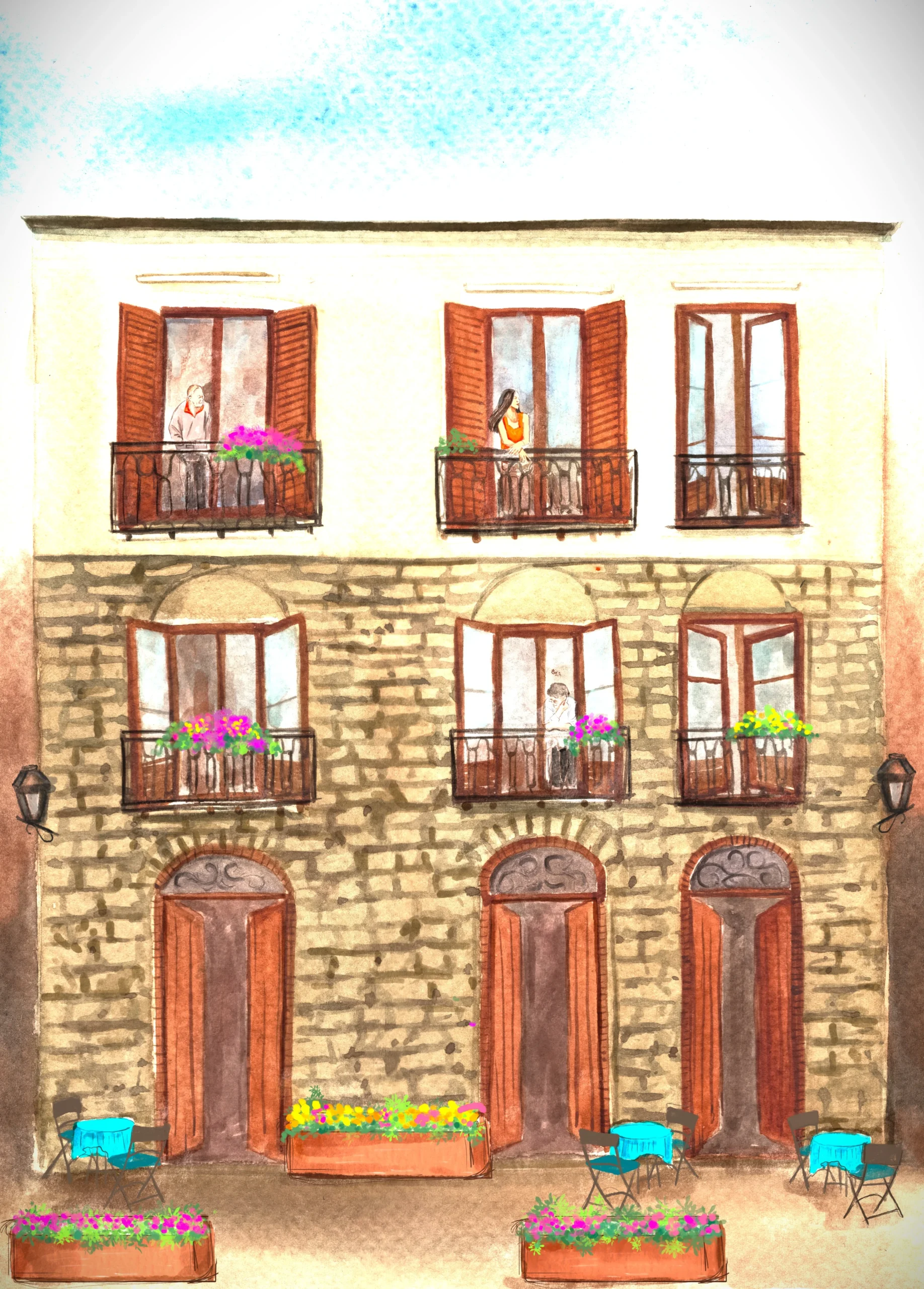 Cammarata heritage house on Via Petrarca